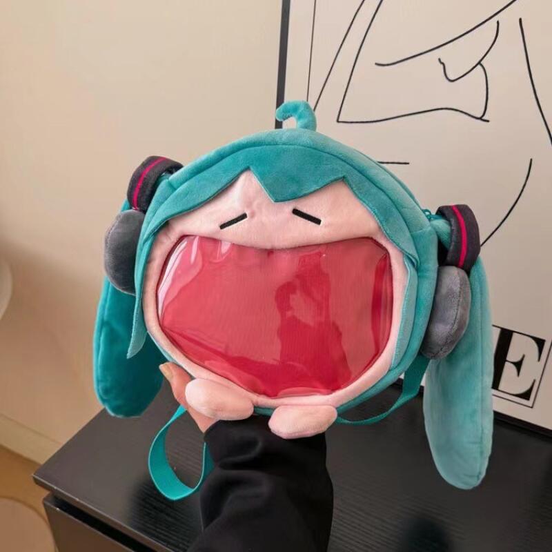 Japanese Lifestyle Goods - Sac bandoulière en peluche Hatsune Miku