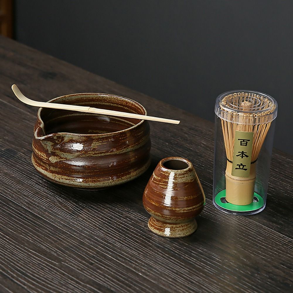 Bamboo Whisk Chasen - Service à thé Matcha japonais en