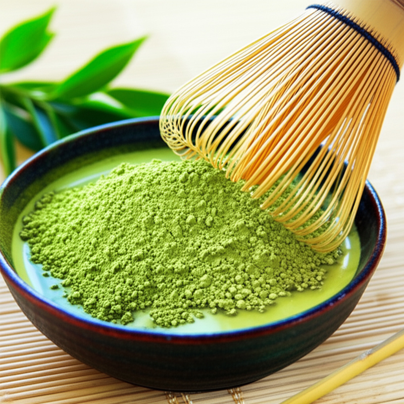 Bamboo Whisk Chasen - Fouet à thé vert Matcha 120