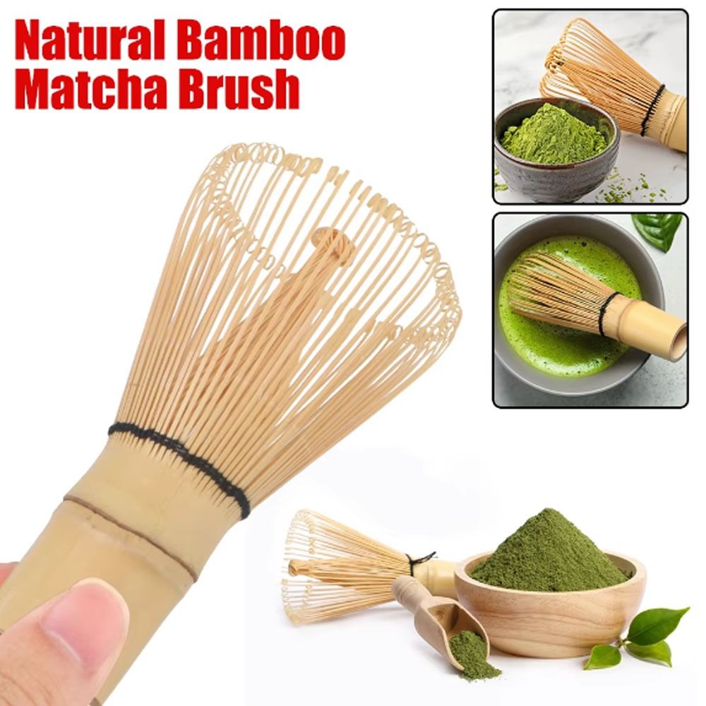 Bamboo Whisk Chasen - Fouet à matcha en bambou pratique,