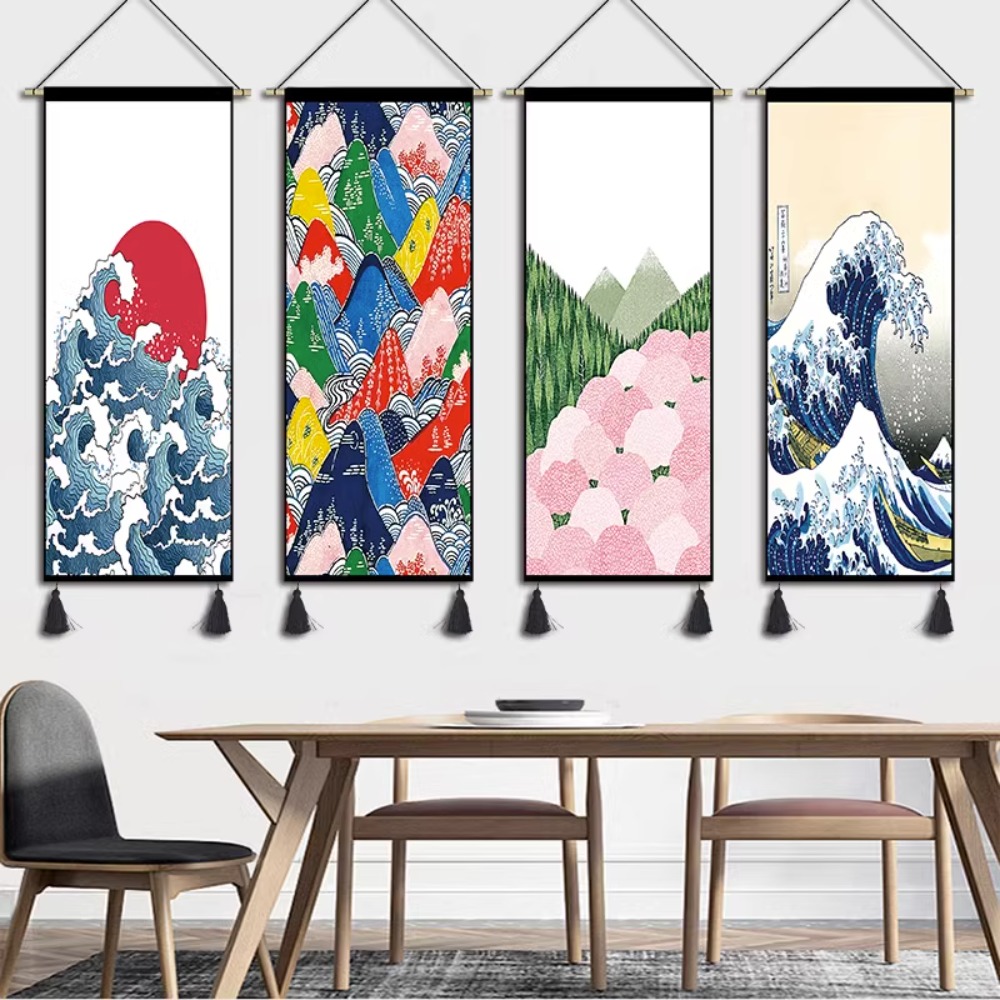Japanese Living Lifestyle - Tapis muraux décoratifs de style japonais
