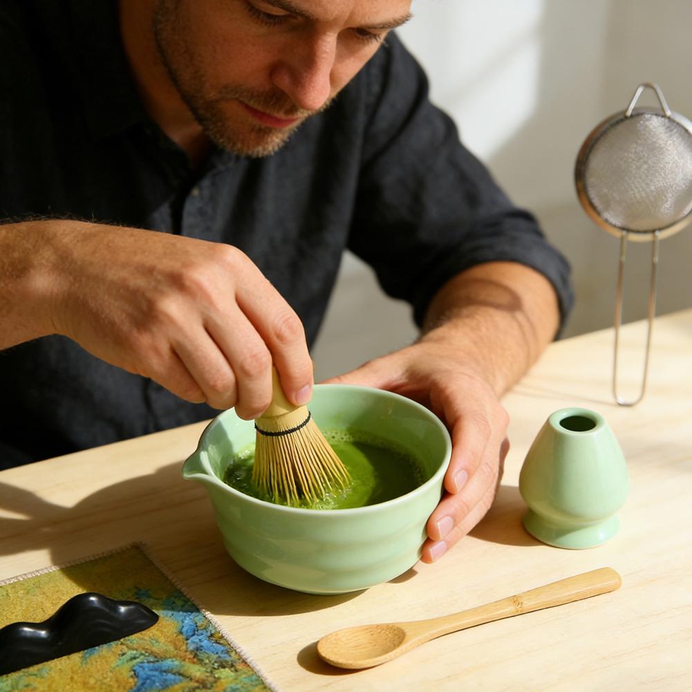 Ensemble de thé matcha japonai - Bamboo Whisk Chasen avis et prix