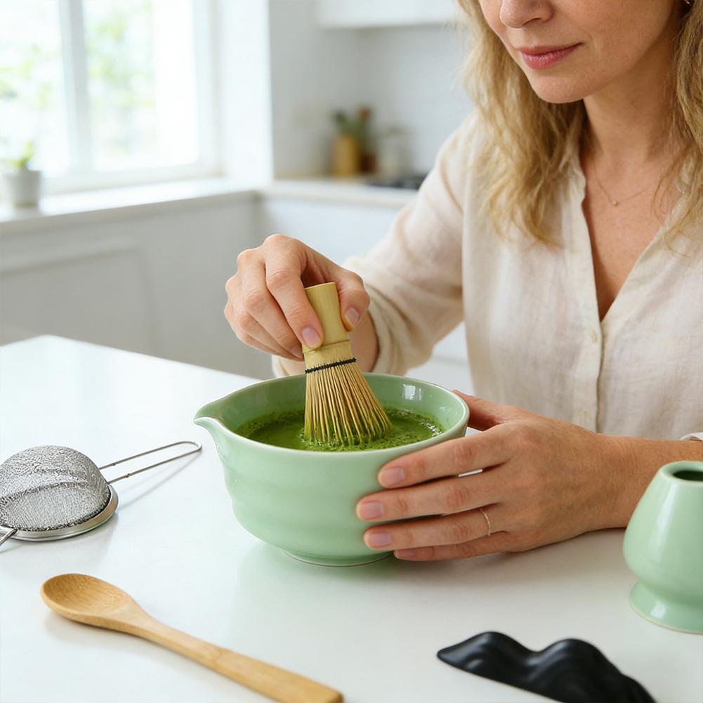Ensemble de thé matcha japonai - Bamboo Whisk Chasen avis et prix