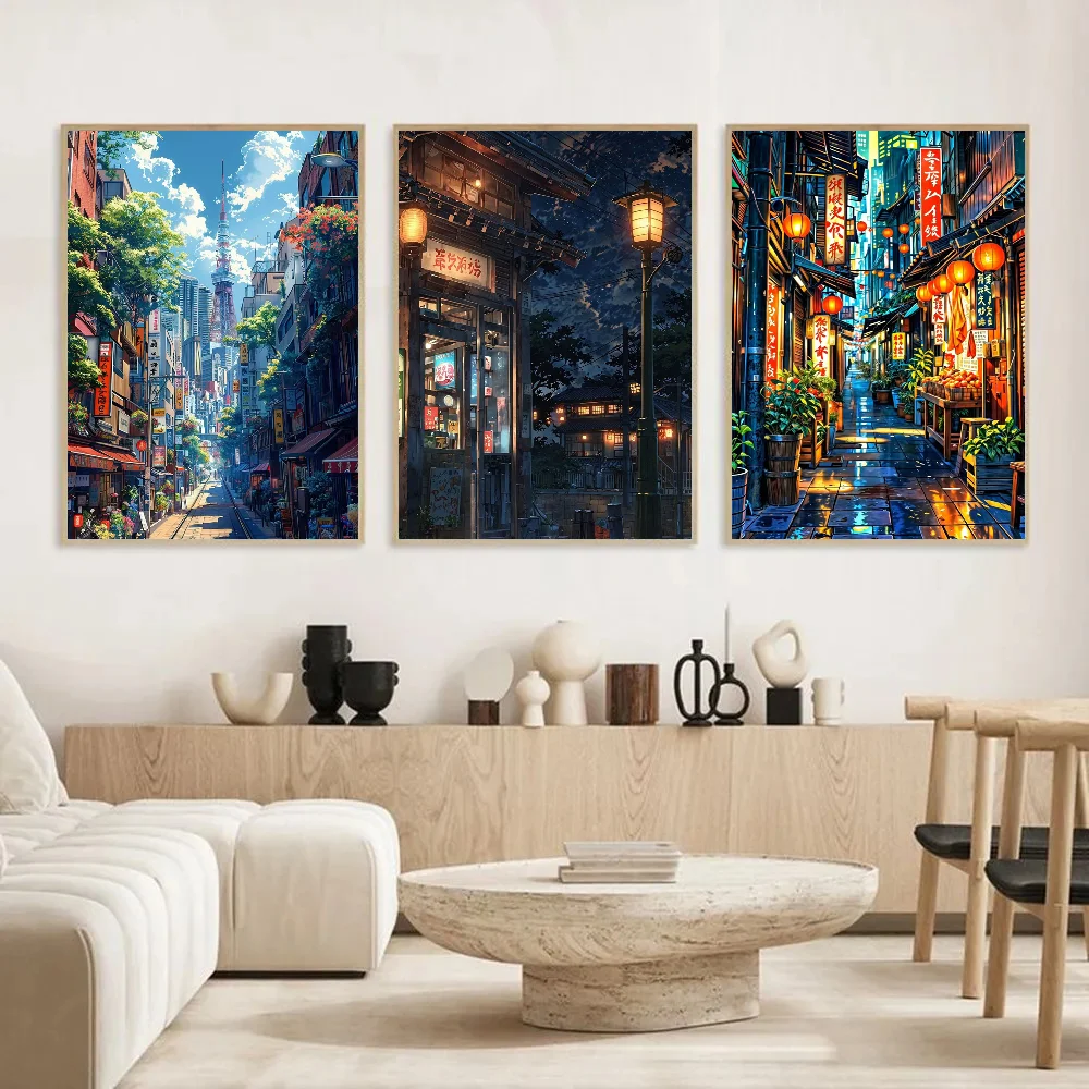 Toile imprimée de paysage de r - Japanese Living Lifestyle avis et prix