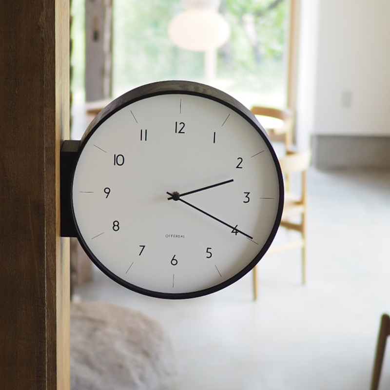 Horloge murale Double face en  - Japanese Living Lifestyle avis et prix
